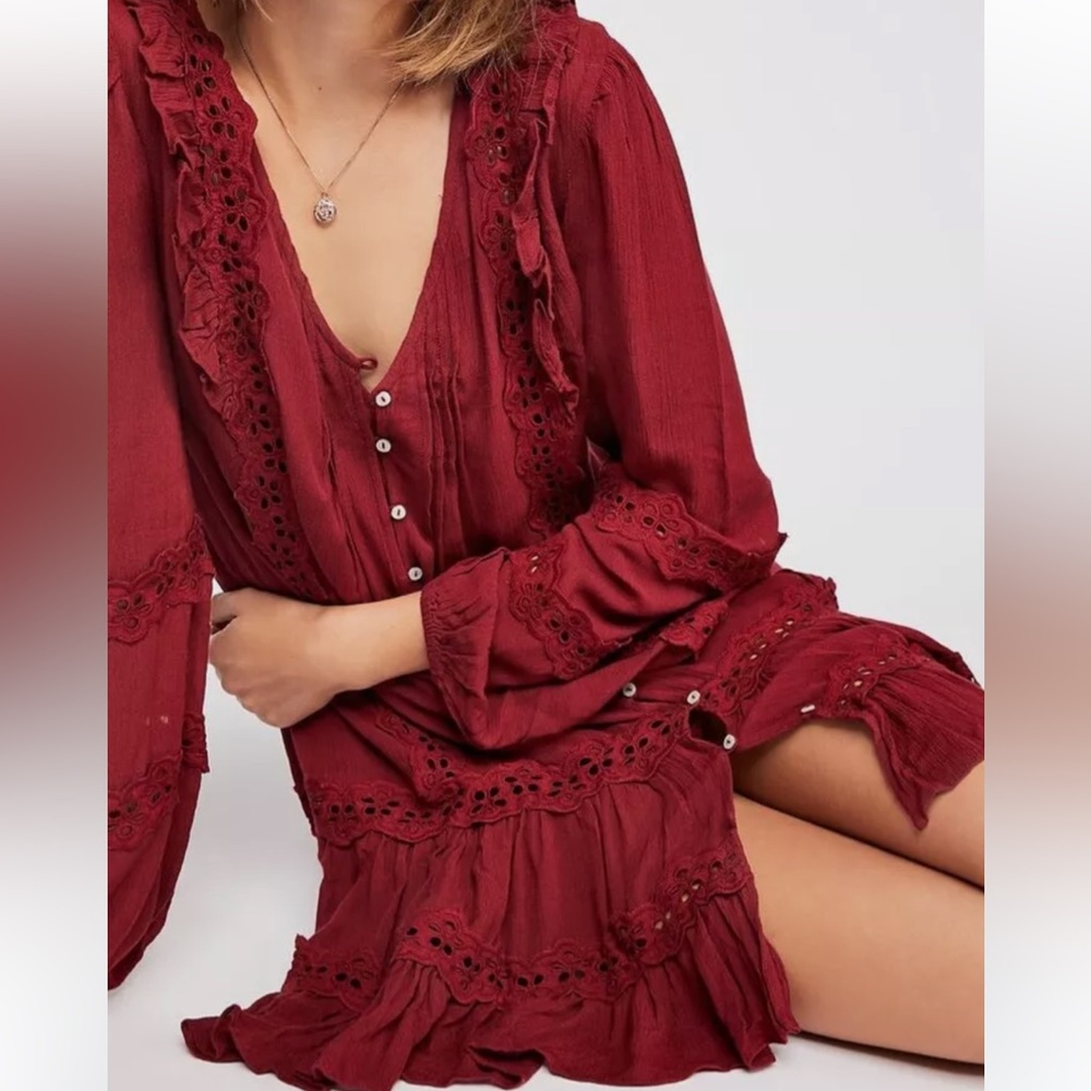 Free People Snow Angel Dress - Picture 3 of 8